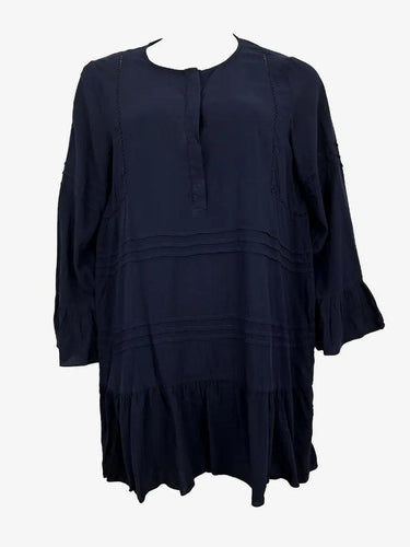 French Connection Classic Navy Long Top Size 14 by SwapUp-Online Second Hand Store-Online Thrift Store