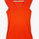 French Connection Everyday Coral Fitted T-shirt Size XS by SwapUp-Online Second Hand Store-Online Thrift Store