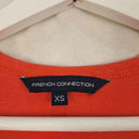 French Connection Everyday Coral Fitted T-shirt Size XS by SwapUp-Online Second Hand Store-Online Thrift Store
