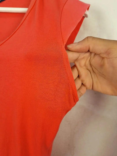 French Connection Everyday Coral Fitted T-shirt Size XS by SwapUp-Online Second Hand Store-Online Thrift Store