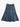 French Connection Flared Denim Panelled Midi Skirt Size 12 by SwapUp-Online Second Hand Store-Online Thrift Store
