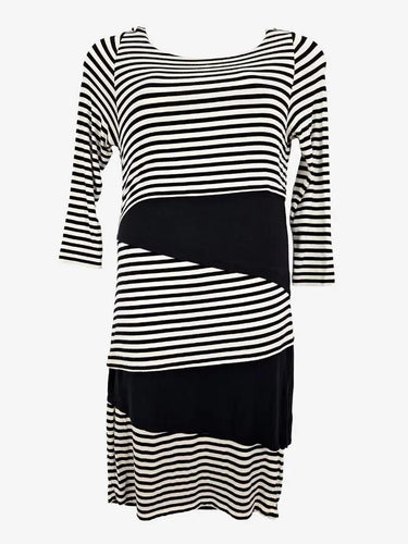 French Connection Layered Stretch Everyday Midi Dress Size 12 by SwapUp-Online Second Hand Store-Online Thrift Store
