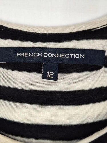 French Connection Layered Stretch Everyday Midi Dress Size 12 by SwapUp-Online Second Hand Store-Online Thrift Store