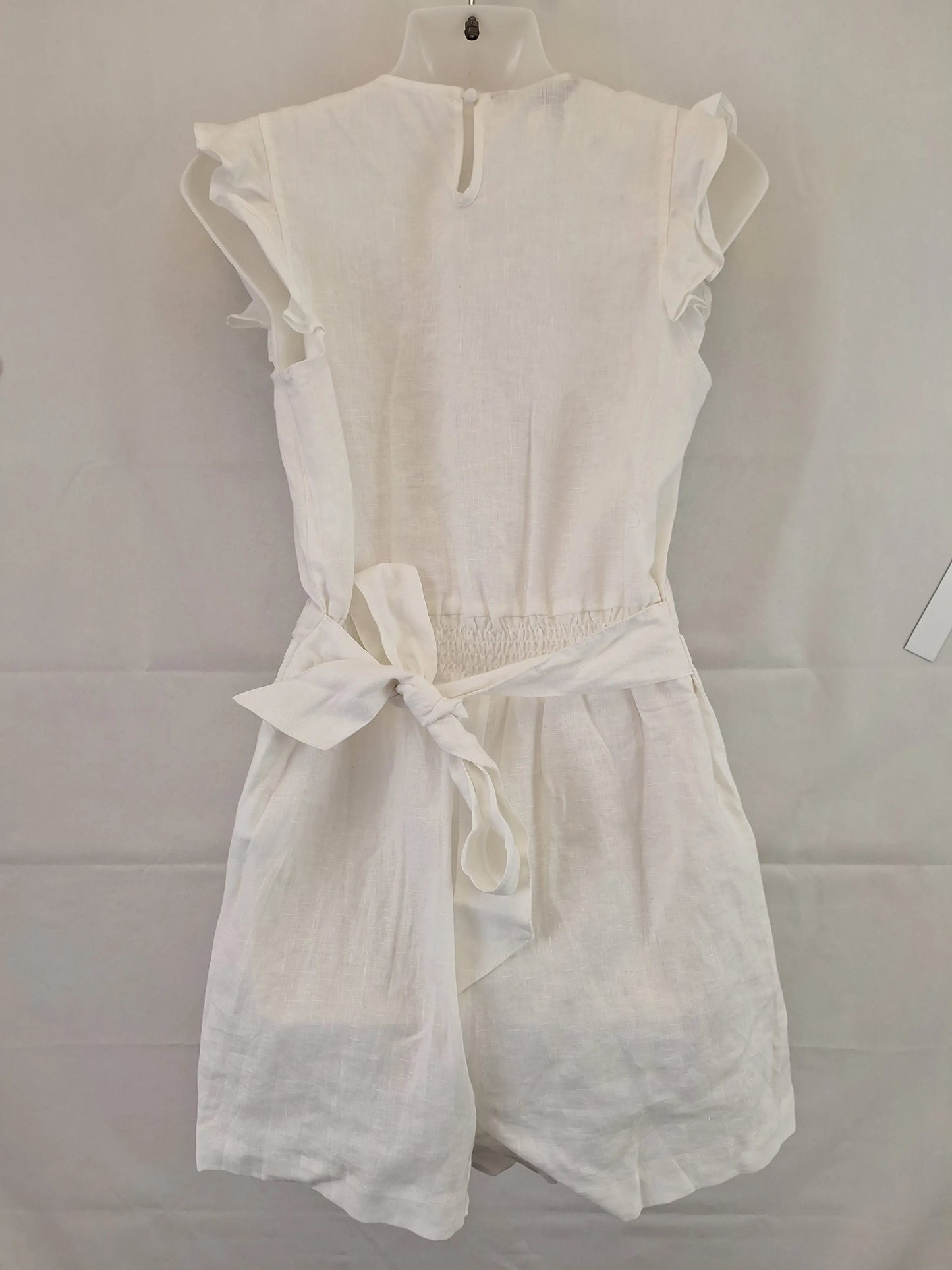 French Connection Linen Wrap Summer Playsuit Size 6 by SwapUp-Online Second Hand Store-Online Thrift Store