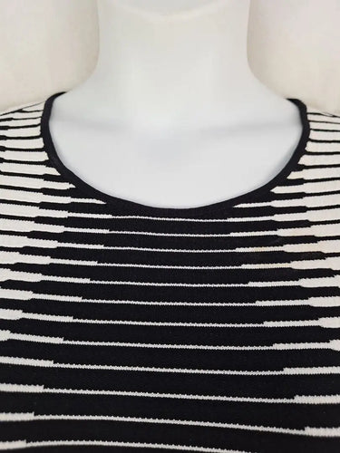 French Connection Optical Illusion Dress Size 16 by SwapUp-Online Second Hand Store-Online Thrift Store