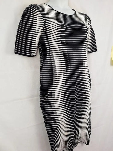 French Connection Optical Illusion Dress Size 16 by SwapUp-Online Second Hand Store-Online Thrift Store