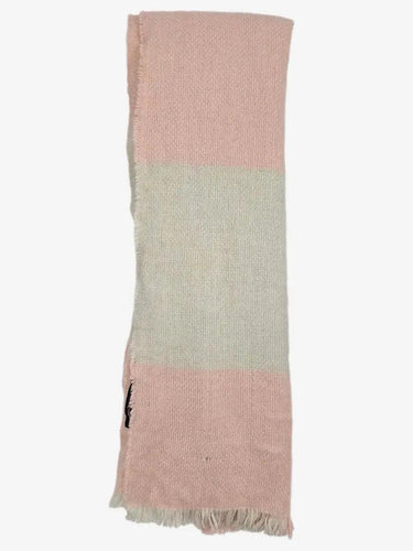 French Connection Pink & Grey Raw Hem Scarf Size OSFA by SwapUp-Online Second Hand Store-Online Thrift Store