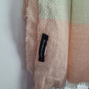 French Connection Pink & Grey Raw Hem Scarf Size OSFA by SwapUp-Online Second Hand Store-Online Thrift Store
