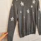 French Connection Sequin Stars Crew Neck Fine Knit Jumper Size M by SwapUp-Online Second Hand Store-Online Thrift Store