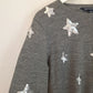French Connection Sequin Stars Crew Neck Fine Knit Jumper Size M by SwapUp-Online Second Hand Store-Online Thrift Store