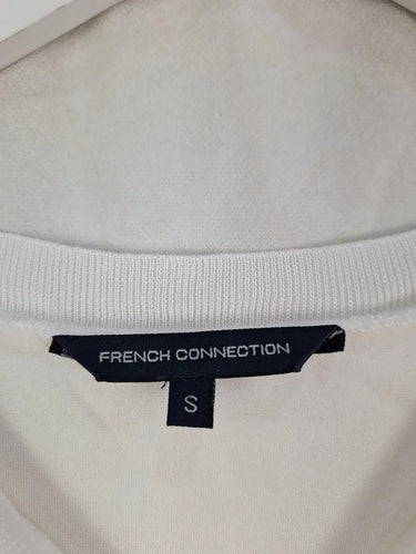 French Connection Snow Slightly Sheer Casual Top Size S by SwapUp-Online Second Hand Store-Online Thrift Store