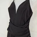 Second-Hand - Fresh Soul Classy Ruched Little Black Pencil Midi Dress Size 10 - SwapUp