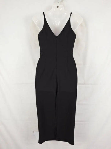 Second-Hand - Fresh Soul Classy Ruched Little Black Pencil Midi Dress Size 10 - SwapUp
