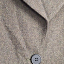 Friend Of Audrey Khaki Wool Blend Essential Belted Coat Size XL by SwapUp-Online Second Hand Store-Online Thrift Store