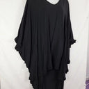 From Zion Drape Ruffle Hem Dress Size S by SwapUp-Online Second Hand Store-Online Thrift Store