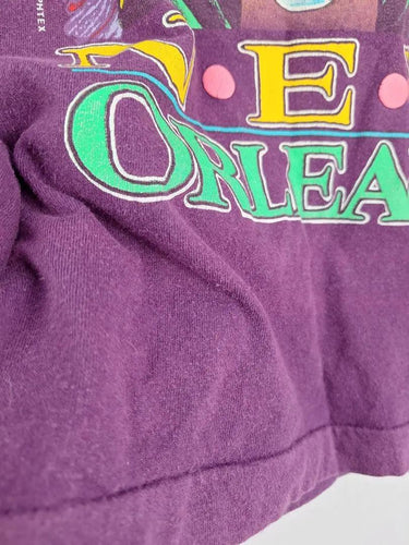 Fruit of the Loom Vintage New Orleans Mardi Gras T-shirt Size S by SwapUp-Online Second Hand Store-Online Thrift Store