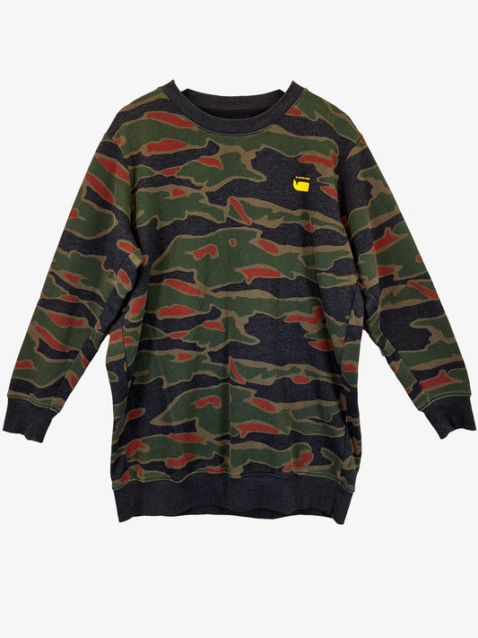 G Star Raw Crew Neck Camouflage Pullover Jumper Size XL by SwapUp-Online Second Hand Store-Online Thrift Store