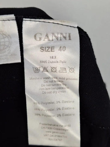 Ganni Racer Stripe Lightweight Pants Size 12 by SwapUp-Online Second Hand Store-Online Thrift Store