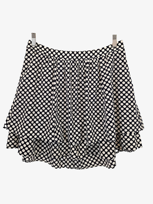Gap Spotted Tiered Mini Skirt Size 10 by SwapUp-Online Second Hand Store-Online Thrift Store