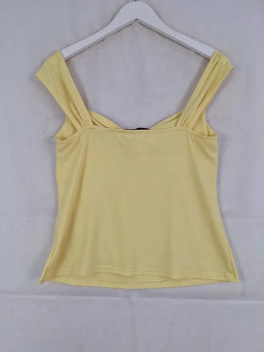 George Buttercup Twist Front Top Size 14 by SwapUp-Online Second Hand Store-Online Thrift Store