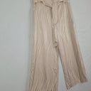 Ginger & Smart Cream Belted Dressy Cropped Pants Size 12 by SwapUp-Online Second Hand Store-Online Thrift Store