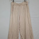 Ginger & Smart Cream Belted Dressy Cropped Pants Size 12 by SwapUp-Online Second Hand Store-Online Thrift Store