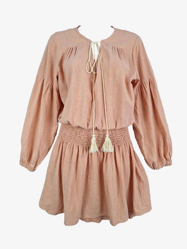 Girl and The Sun Dusty Pink Beach Mini Dress Size S by SwapUp-Online Second Hand Store-Online Thrift Store