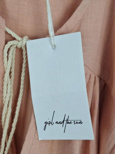 Girl and The Sun Dusty Pink Beach Mini Dress Size S by SwapUp-Online Second Hand Store-Online Thrift Store
