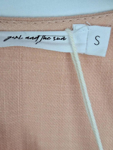 Girl and The Sun Dusty Pink Beach Mini Dress Size S by SwapUp-Online Second Hand Store-Online Thrift Store
