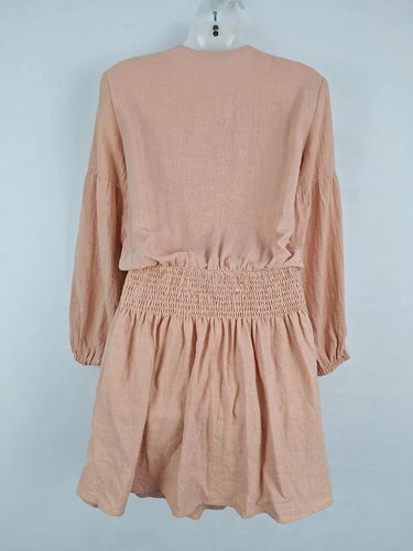 Girl and The Sun Dusty Pink Beach Mini Dress Size S by SwapUp-Online Second Hand Store-Online Thrift Store