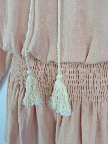 Girl and The Sun Dusty Pink Beach Mini Dress Size S by SwapUp-Online Second Hand Store-Online Thrift Store