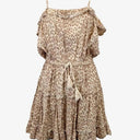 Girl and The Sun Leopard Summer Mini Dress Size S by SwapUp-Online Second Hand Store-Online Thrift Store