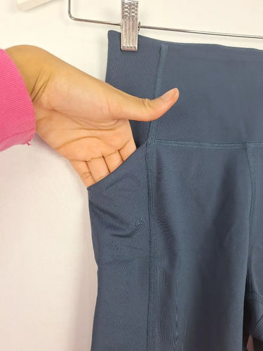 Girlfriend Collective Navy Phone Pocket Bike Shorts Size XS by SwapUp-Online Second Hand Store-Online Thrift Store