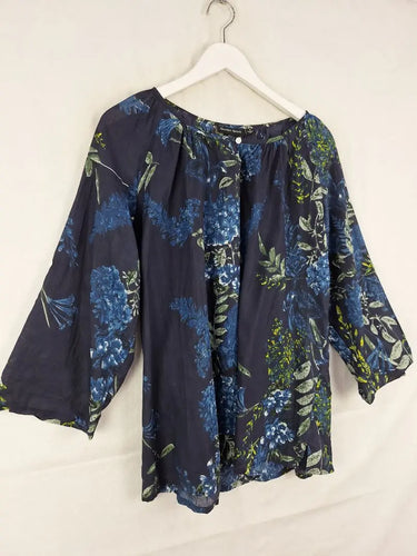 Gordon Smith Convertible Sleeves Light Blouse Size 14 by SwapUp-Online Second Hand Store-Online Thrift Store