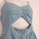 Gorman Aqua Crushed Cotton Sundress Midi Dress Size 16 by SwapUp-Online Second Hand Store-Online Thrift Store