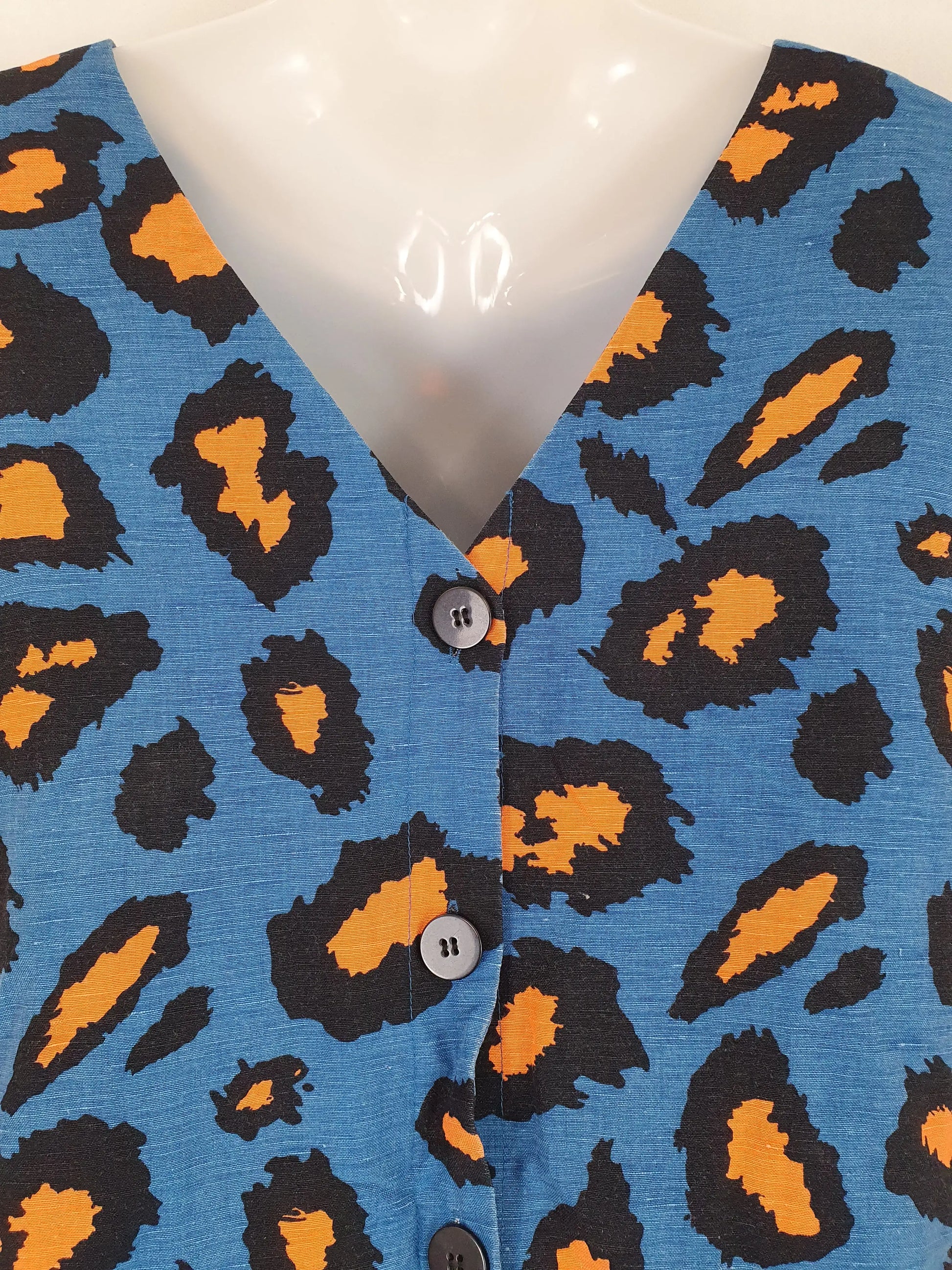 Gorman Cheetah Mini Dress Size 8 by SwapUp-Online Second Hand Store-Online Thrift Store