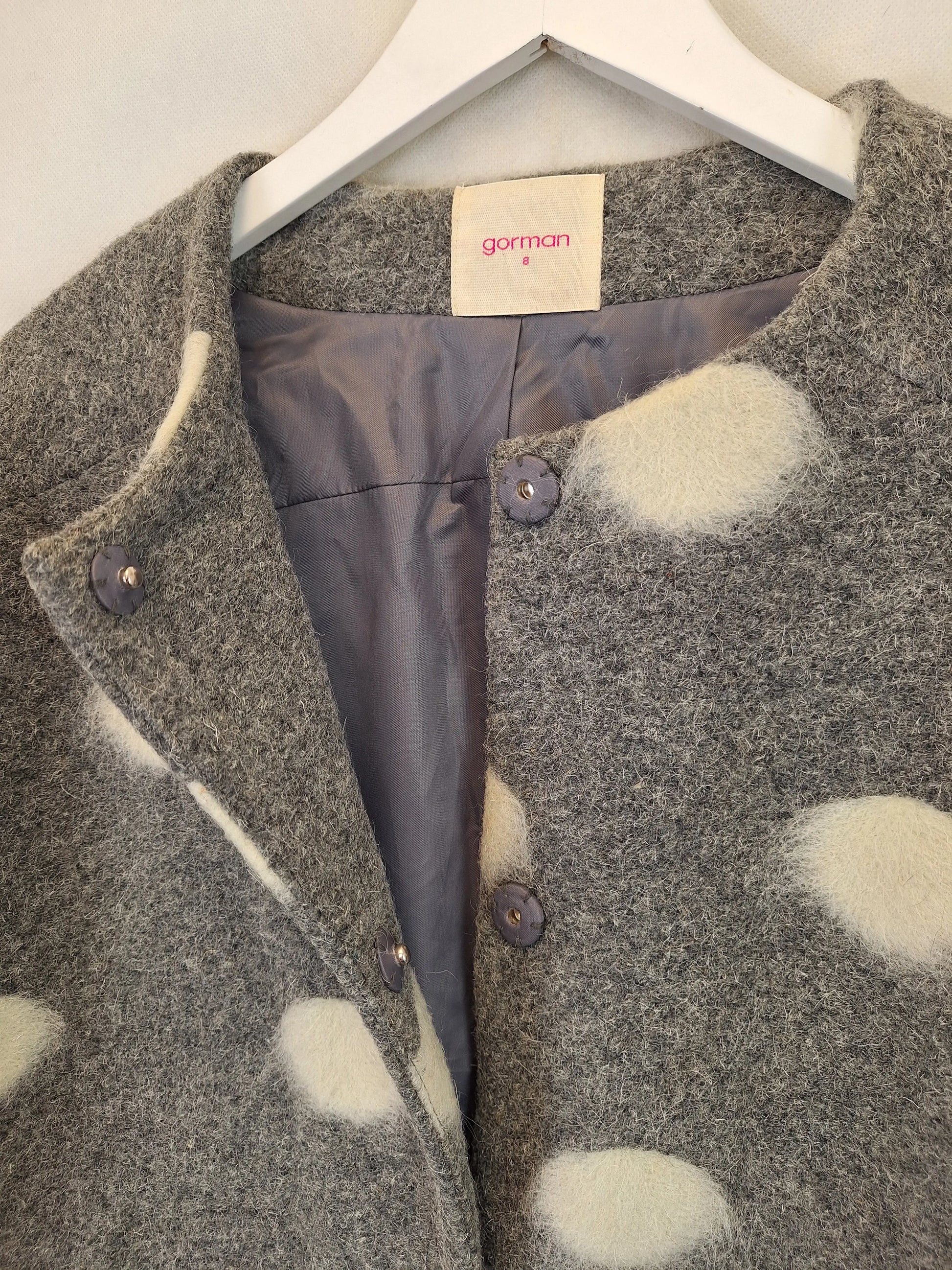 Gorman Classic Cozy Wool Coat Size 8 by SwapUp-Online Second Hand Store-Online Thrift Store
