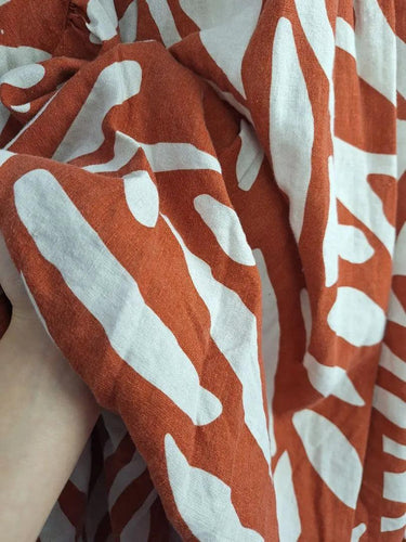 Gorman Clay Leafy Linen Dress Size 14 by SwapUp-Online Second Hand Store-Online Thrift Store