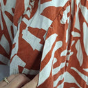 Gorman Clay Leafy Linen Dress Size 14 by SwapUp-Online Second Hand Store-Online Thrift Store
