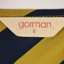 Gorman Elegant Bias Cut Silk Striped Midi Dress Size 8 by SwapUp-Online Second Hand Store-Online Thrift Store