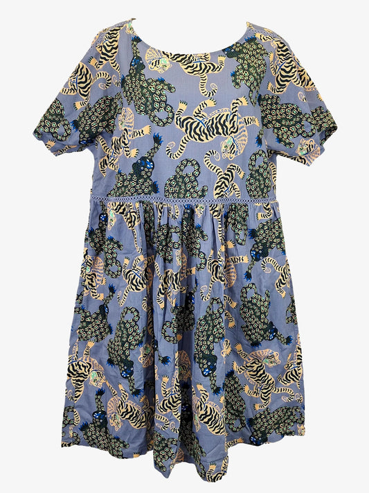 Gorman Essential Print Smock Midi Dress Size 8 by SwapUp-Online Second Hand Store-Online Thrift Store