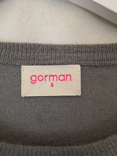 Gorman Fine Knit Striped Love Jersey Size 8 by SwapUp-Online Second Hand Store-Online Thrift Store