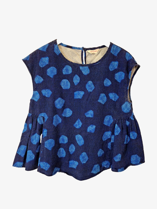 Gorman Floating Shapes Side Gatherd Top Size 8 by SwapUp-Online Second Hand Store-Online Thrift Store