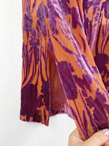 Gorman Iris Devore Sheer Shift MIdi Dress Size 10 by SwapUp-Online Second Hand Store-Online Thrift Store