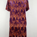 Gorman Iris Devore Sheer Shift MIdi Dress Size 10 by SwapUp-Online Second Hand Store-Online Thrift Store