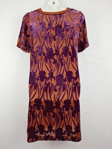 Gorman Iris Devore Sheer Shift MIdi Dress Size 10 by SwapUp-Online Second Hand Store-Online Thrift Store