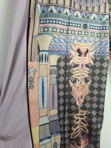 Gorman Lilac Futuristic Casual Pants Size 16 by SwapUp-Online Second Hand Store-Online Thrift Store