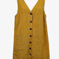 Gorman Mustard Button Up Shift Mini Dress Size 10 by SwapUp-Online Second Hand Store-Online Thrift Store
