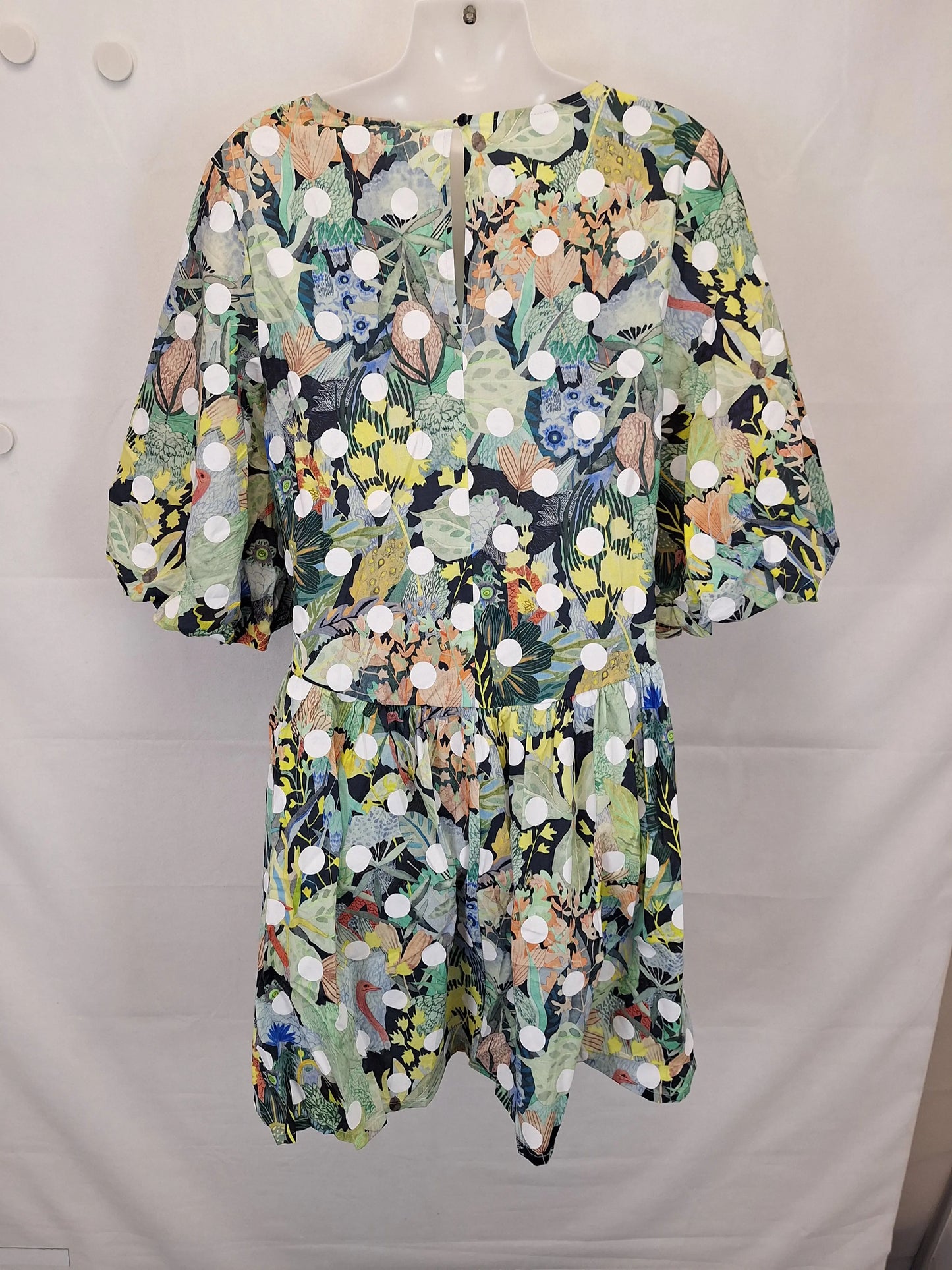 Gorman Ostrich Migration Pop Midi Dress Size 8 by SwapUp-Online Second Hand Store-Online Thrift Store