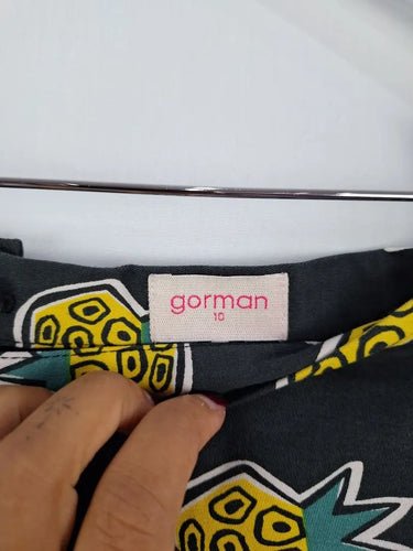 Gorman Pineapple Breeze Mini Skirt Size 10 by SwapUp-Online Second Hand Store-Online Thrift Store